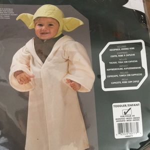 Yoda costume (24 months)